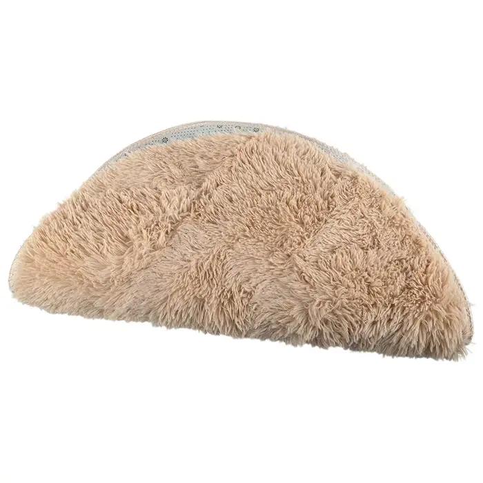 Tapis Shaggy super doux avec support antidérapant sécurisé adapté à plusieurs espaces intérieurs tels que les salons et les chambres à coucher