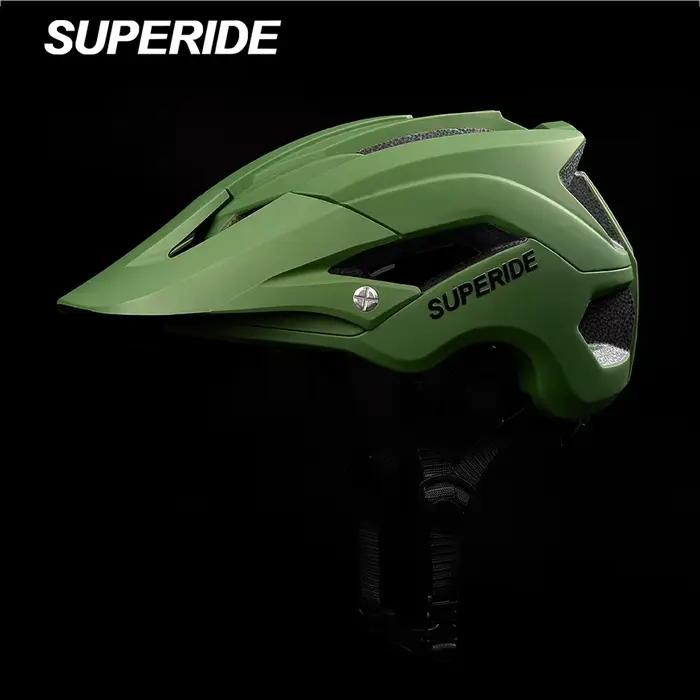 SUPERIDE en-moule DH vtt casque de vélo sport Anti-impact route VTT casque hommes femmes équitation casque de cyclisme
