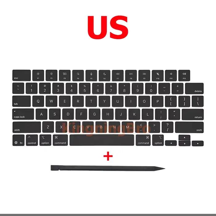 Nouveau ordinateur portable A3240 A3241 Keycaps touches capuchon pour Macbook Air Retina M4 13.6 "15.3" M4 réparation de clavier noir 2025
