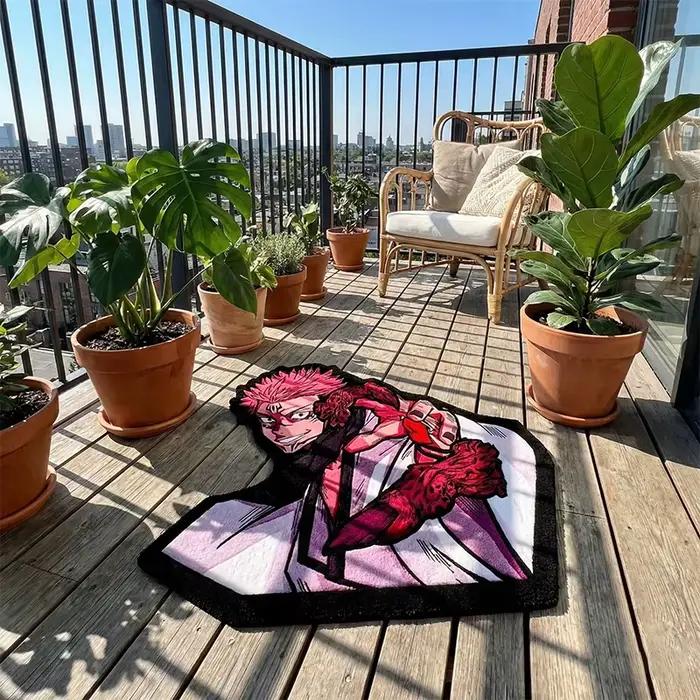 Tapis Jujutsu Kaisen Sukuna en polyester