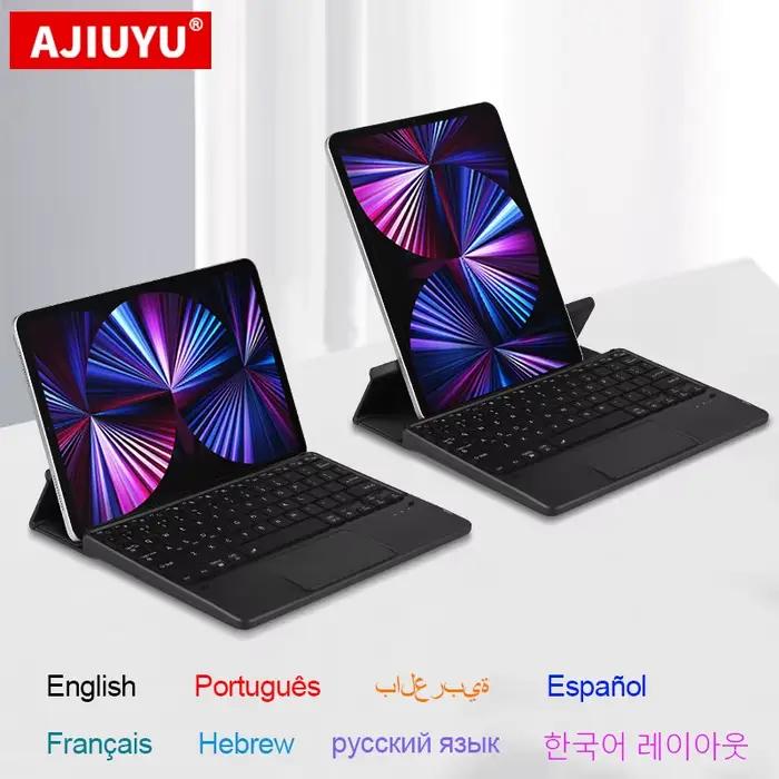 AJIUYU clavier tactile avec support pour tablette Android iOS Windows