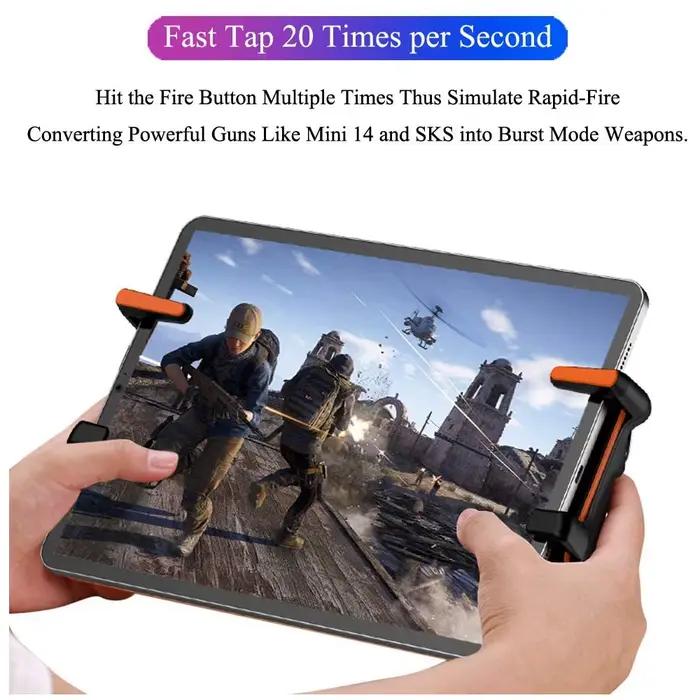 Manette de jeu de contrôleur de déclenchement PUBG pour tablette Ipad capacité L1R1 bouton de visée poignée de Joystick pour téléphone portable accessoires de jeu FPS