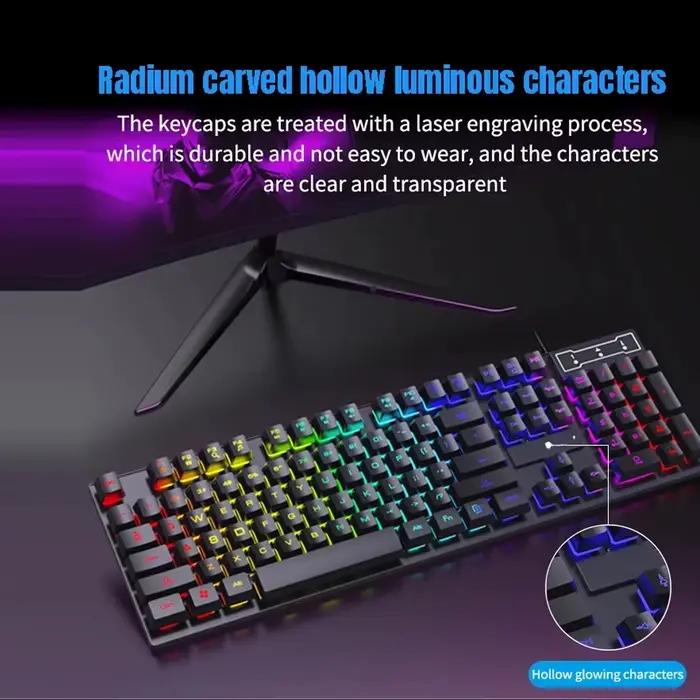 KEBIDUMEI – clavier filaire RGB USB