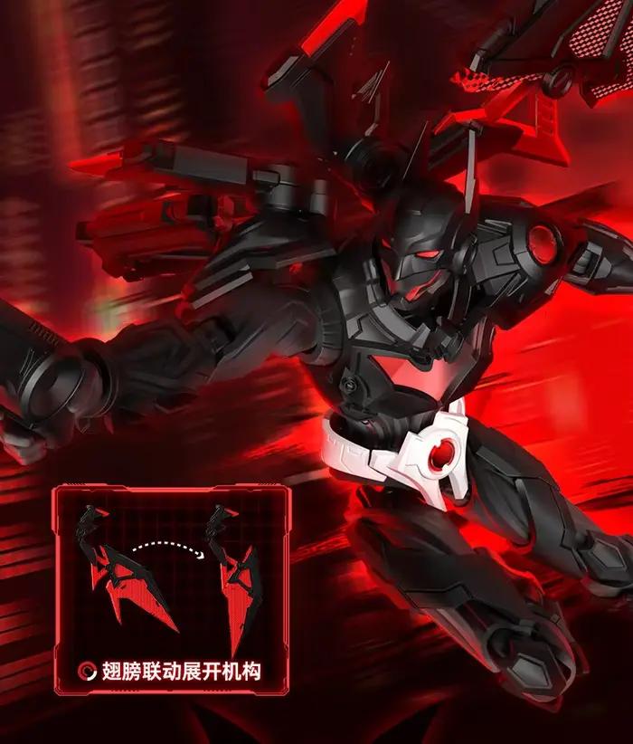 Blokees Champion Class Nightwing Modèle à assembler Figurine d'action Série Héros Batman Beyond Superman