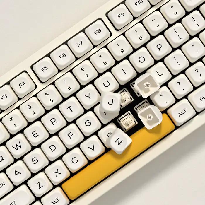 KBDiy-Honey Milk KOA Keycaps Set