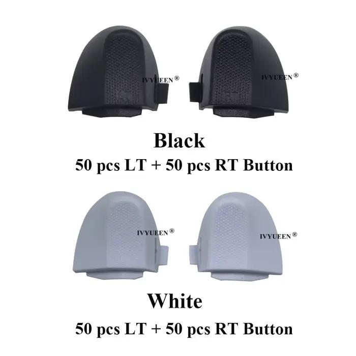 IVYUEEN 100 ensembles pour XBox série S X contrôleur RB LB boutons de pare-chocs support de barre centrale pièces de rechange accessoires