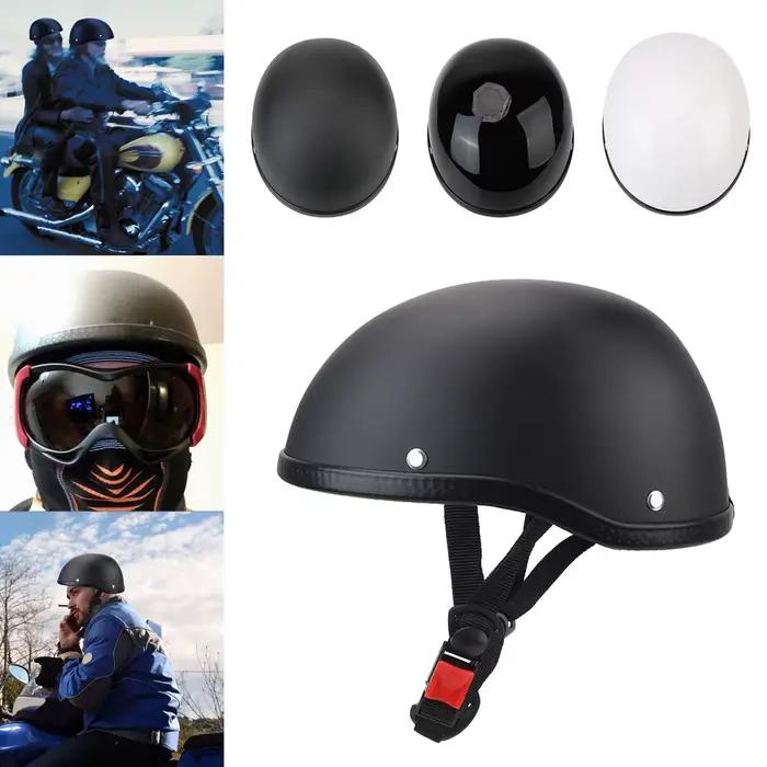 Casque demi-visage casque de moto casque de sécurité de cyclisme ultraléger rétro Vintage unisexe vtt casque de vélo