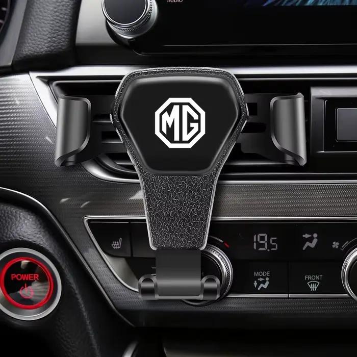 Support de téléphone pour voiture, Clip de ventilation sur GPS, accessoires pour MG ZS MG4 MG5 MG7 MG3 MG6 HS Cyberster Hector Gloster ES5 ZST EZS