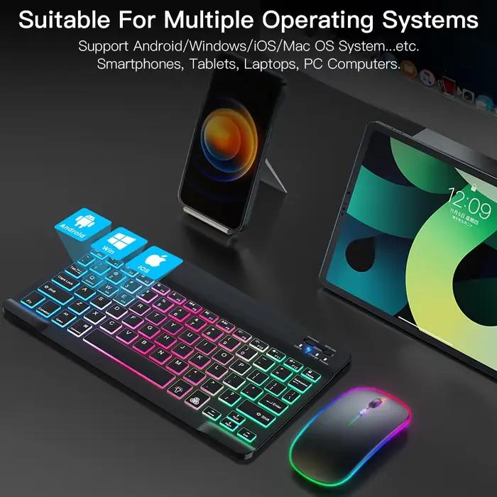 Clavier et souris Bluetooth sans fil