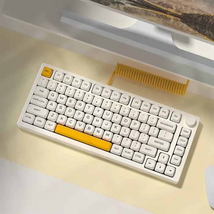 KBDiy-Honey Milk KOA Keycaps Set