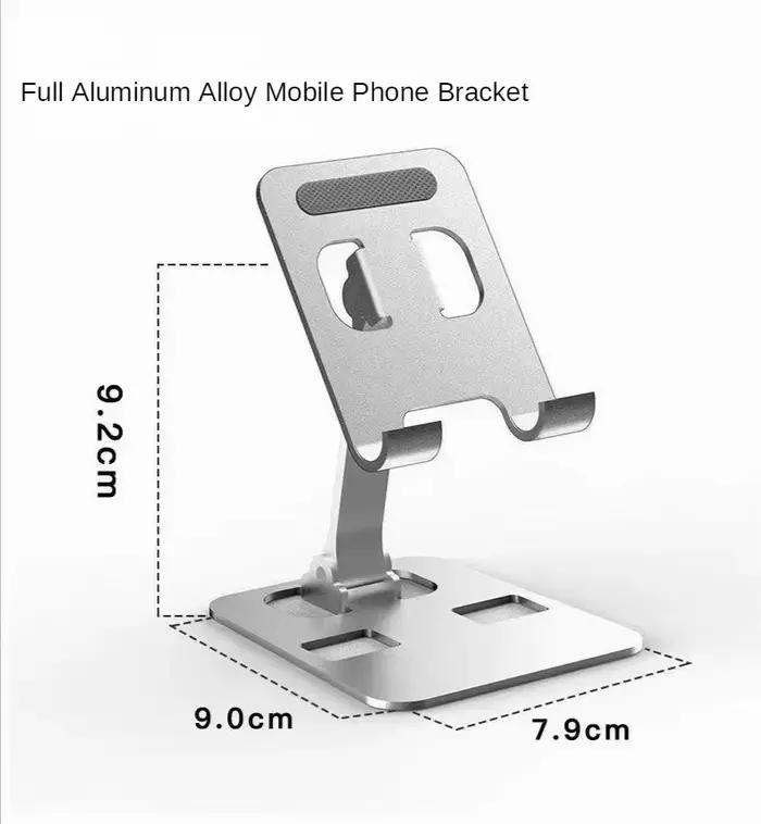 Support de tablette de téléphone Portable en alliage d'aluminium