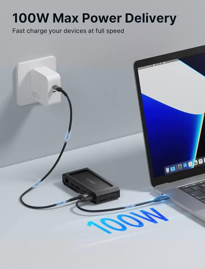 Station d'accueil pour ordinateur portable 11-en-1 Steam Deck USB-C