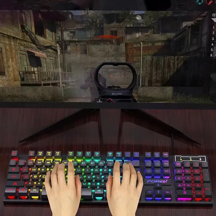 KEBIDUMEI – clavier filaire RGB USB