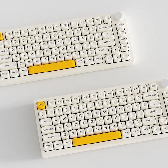 KBDiy-Honey Milk KOA Keycaps Set