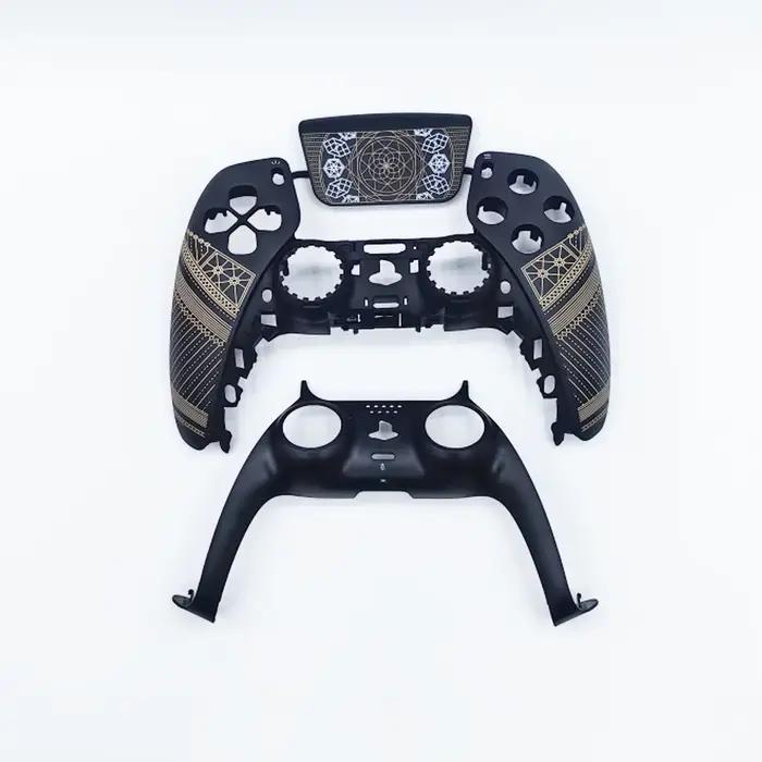 Convient pour la modification DIY de la coque du contrôleur PS5 pour une personnalisation personnalisée. Remplacement sur le thème des jeux
