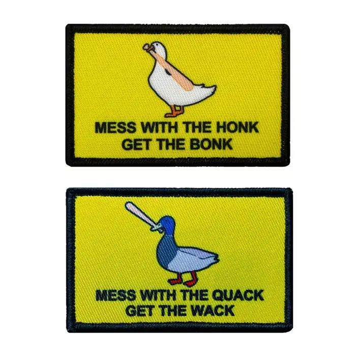 Don't Mess with the Quack Goose & Honk Get Bonk Patches