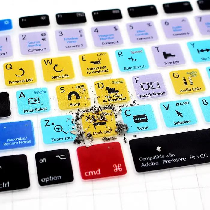 Housse de Protection de raccourci en Silicone pour clavier