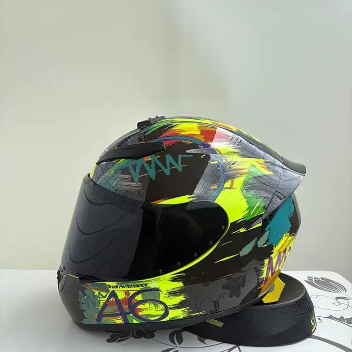 Casque de moto intégral hommes femmes DOT hiver sécurité Anti-buée étanche équitation casque de moto Casco Motocross
