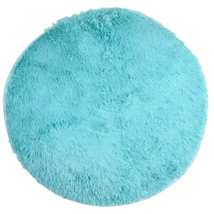 Tapis Shaggy super doux avec support antidérapant sécurisé adapté à plusieurs espaces intérieurs tels que les salons et les chambres à coucher