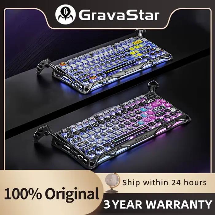 Clavier mécanique sans fil pour jeux GravaStar Mercury K1 Pro