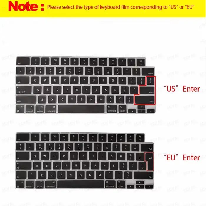 Couverture de clavier AZERTY pour MacBook Pro 14 M5 2026