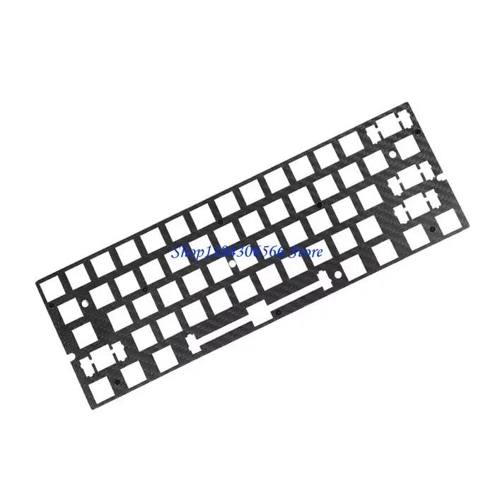 Plaque clavier 60 conçue avec précision pour son des retours tactiles optimaux
