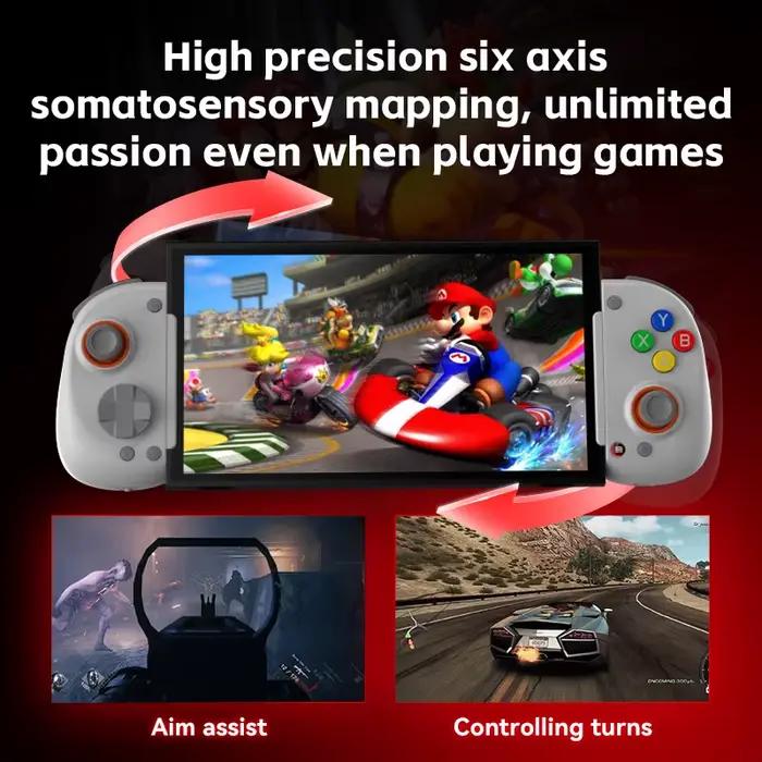 Ipad GamePad Usb-C BT connexion double mode pour Andriod IOS Switch contrôleur de jeu Streaming jeu stretch