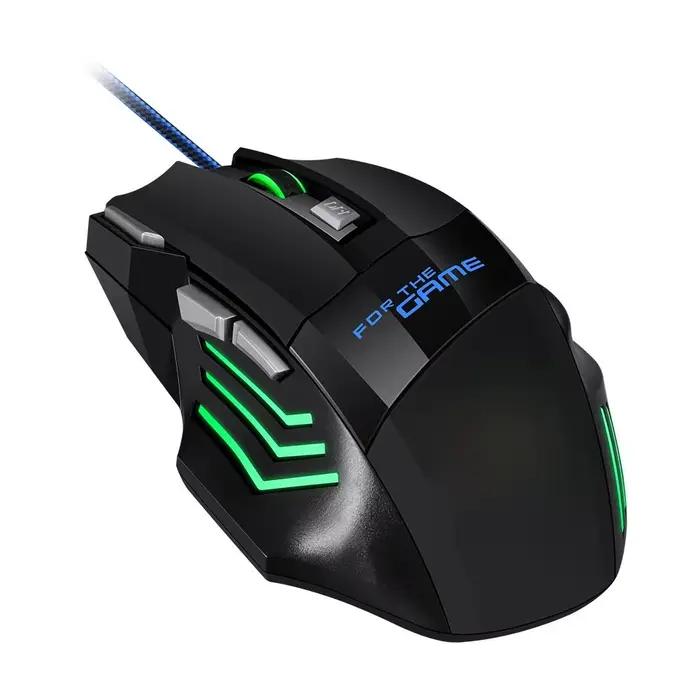 Souris de jeu USB hyperspeed rétro-éclairée ergonomique avec rétro-éclairage RVB pour joueurs professionnels et amateurs, idéale pour les sessions de jeu prolongées et les compétitions en ligne