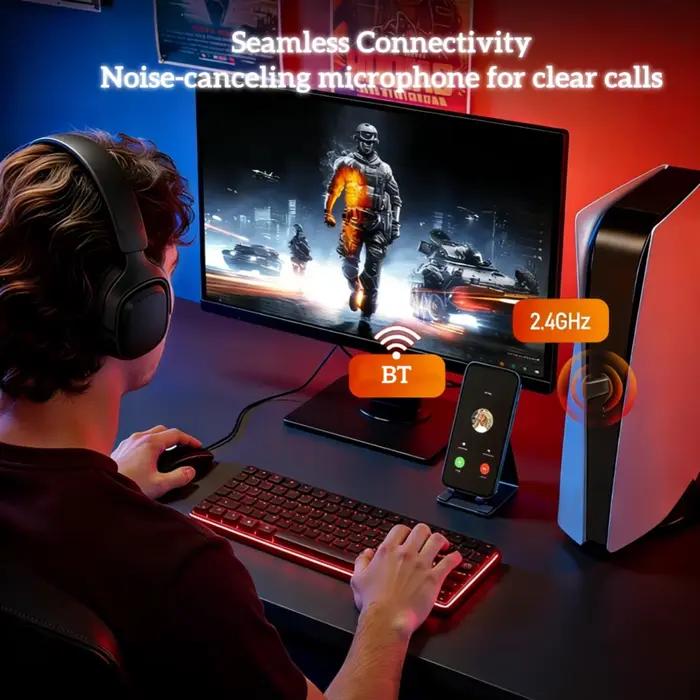 Bzumk-GT808Le casque de jeu est