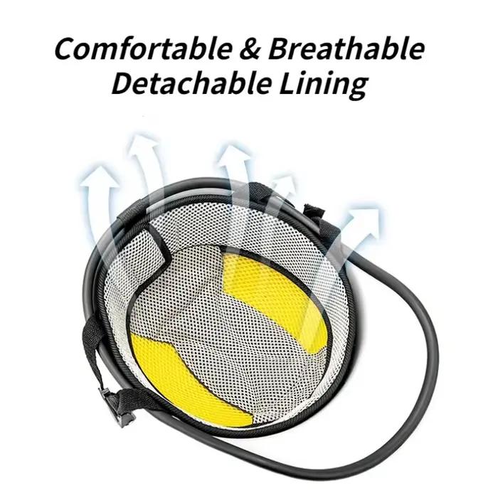 Demi-casque de moto pour homme, casquette de baseball, casque demi-visage, casque de sécurité anti-UV, casque de moto pour homme, nouveau, 2024
