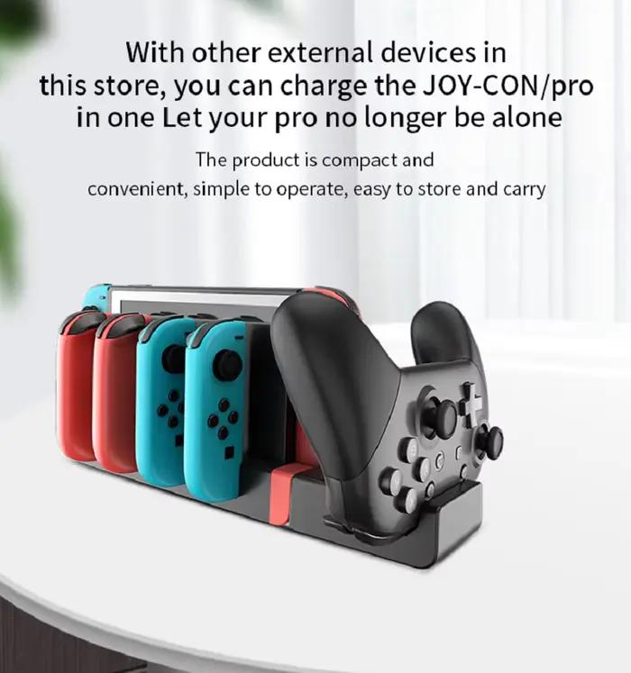 Support de chargeur pour manettes Joy-Con N-Switch