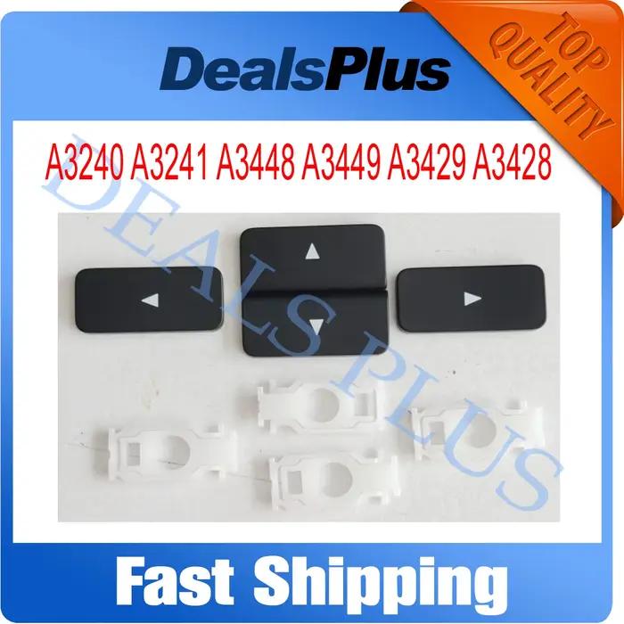 1 ensemble de touches de direction (haut/bas) gauche/droite + charnière de remplacement pour Macbook Air/Pro Max M4 M5 A3240 A3241 A3434 A3448 A3449 A3428 A3429