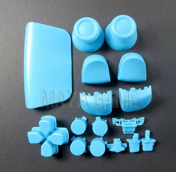1 ensemble de boutons de déclenchement L1 R1 L2 R2 et capuchons de joystick pour manette PS5 v1.0