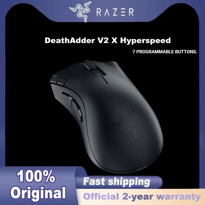 Razer DeathAdder V2 X souris de jeu sans fil Bluetooth Hyperspeed Double bouton Programmable capteur optique 5G 100% Original nouveau