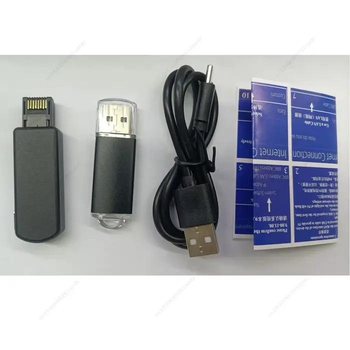 Dongle USB avec kit de câble Ethernet de type C