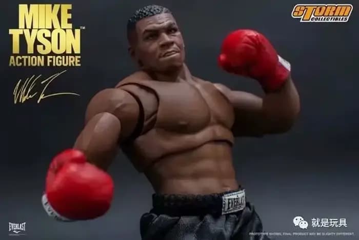 3 tête visage tempête jouets boxe Boxer Champion Mike Tyson Final rond Mike Tyson figurine à collectionner modèle jouet