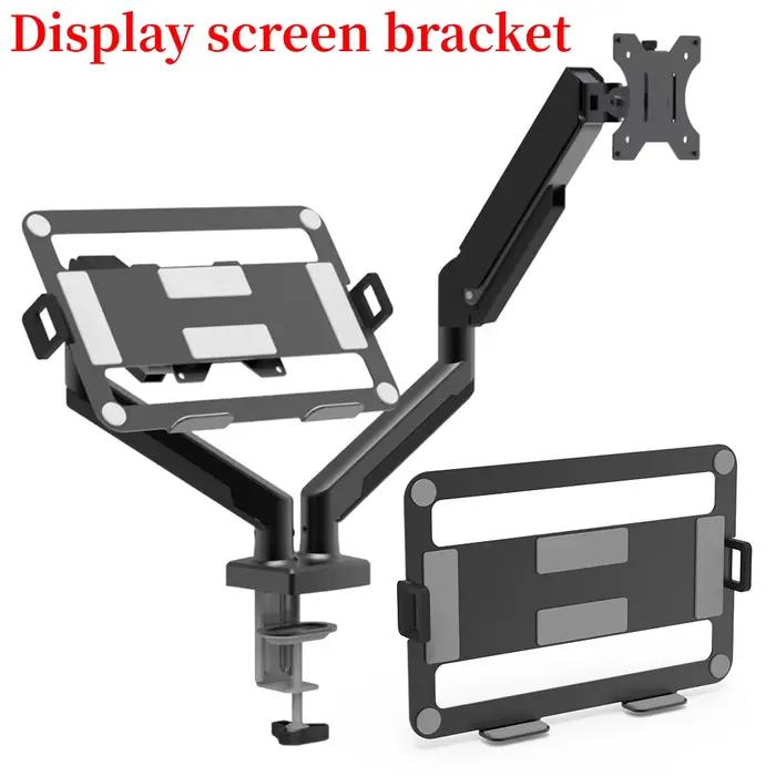 Support de double moniteur avec pince C