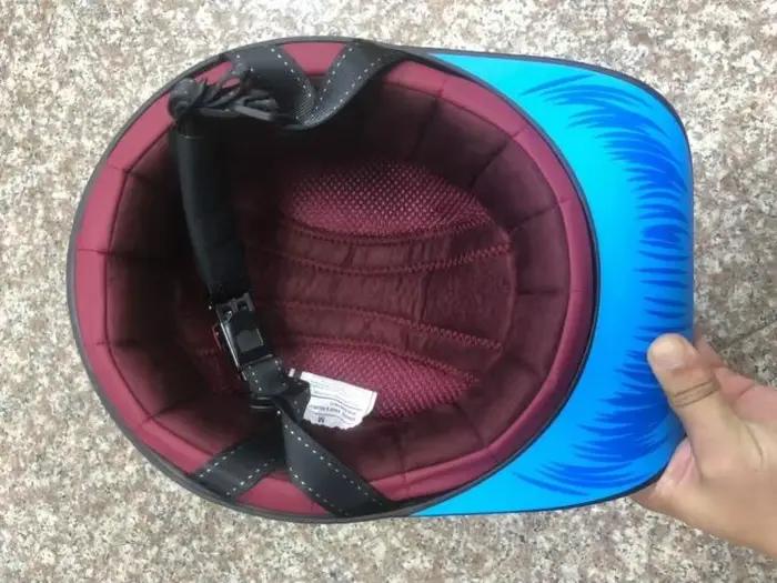 Casque de moto demi-visage pour hommes et femmes, casques rétro vintage, casquette de baseball, casquette d'été pour enfants, sc