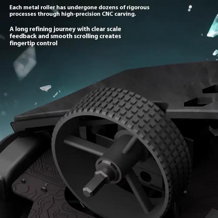 Darmoshark M5 Air souris en Fiber de carbone 31g 3Mode 2.4GHz 8K connexion PAW 3950 30000dpi 750IPS avec molette de défilement CNC pour jeu PC