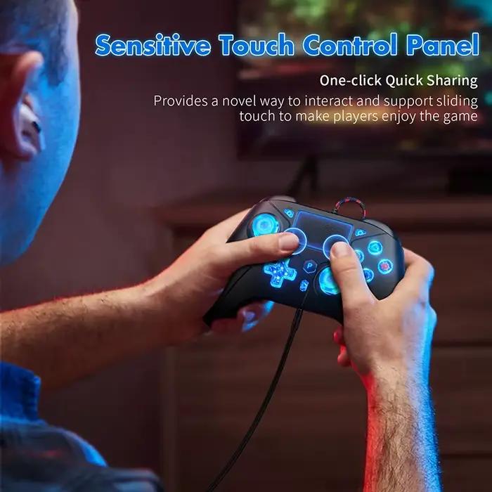 Manette filaire pour console PS5/PS4/PC