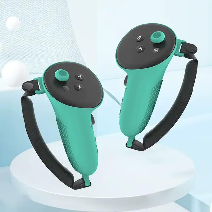 Coques de protection TPU pour manettes Meta Quest 3 VR antidérapantes antichoc et anti-chute pour gamer ocassionnel et professionnel