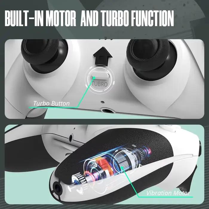 Contrôleur sans fil DATA FROG pour manette de jeu mince PS4 / PS4 Pro / PS4