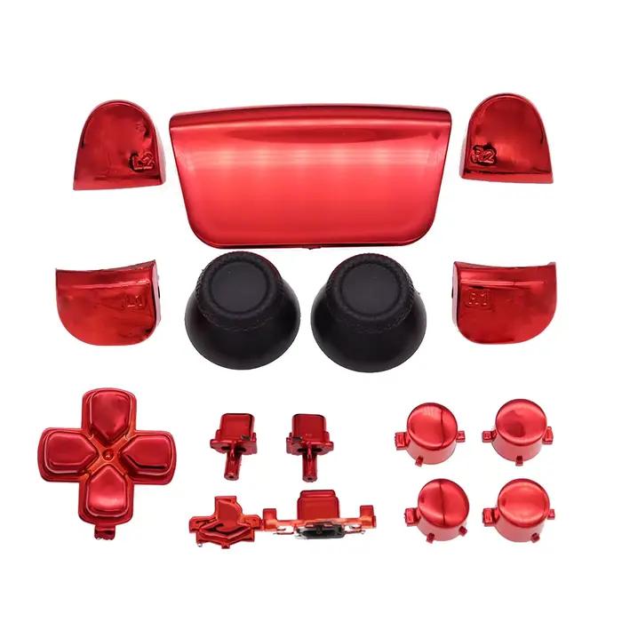 Ensemble complet de boutons chromés pour PS5 1.0 V1