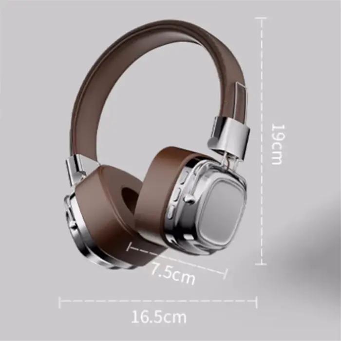 2025 nouveau 5.3 pliable sans fil Bluetooth casques casque Gamer choix rétro sur l'oreille