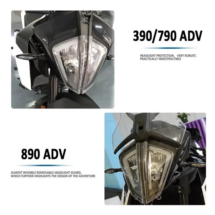 2021 2020 2019 pour 890 790 ADVENTURE S R ADV moto protecteur couvercle Protection adapté pour 390 ADVENTURE phare garde gril