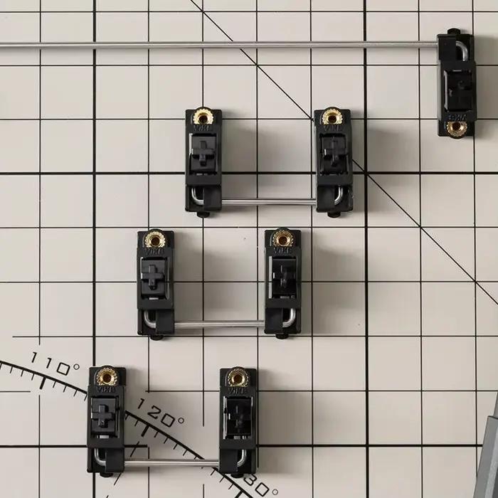 TYPEPLUS X YIKB PCB vis dans PCB monté stabilisateurs pour clavier mécanique bricolage échange à chaud PCB 60% 80% disposition pour barre d'espace 7U