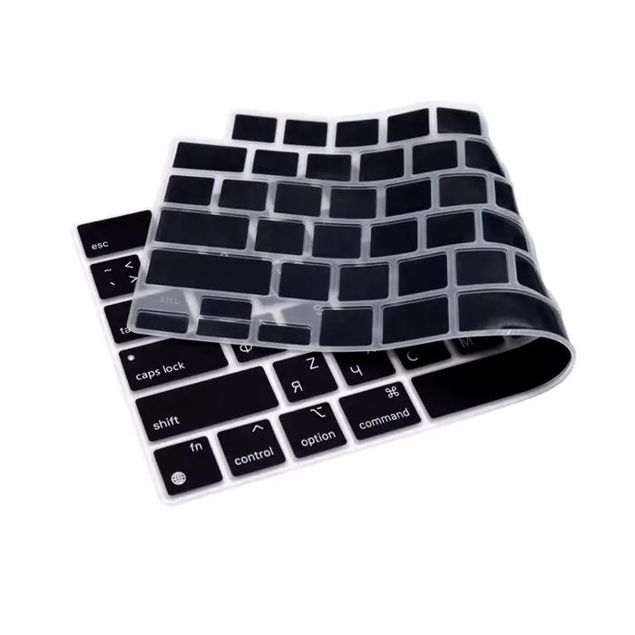 Couverture de clavier russe en Silicone avec lettres ukrainiennes