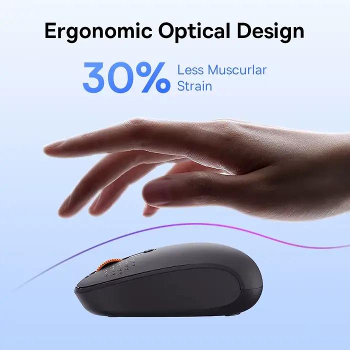 Baseus souris Bluetooth ordinateur sans fil 1600DPI