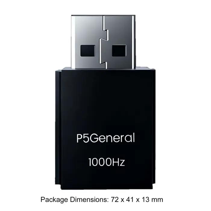 P5General Convertisseur Plug-and-Play pour PS5 avec adaptateur USB bidirectionnel True 1000Hz pour clavier Raspberry Pi