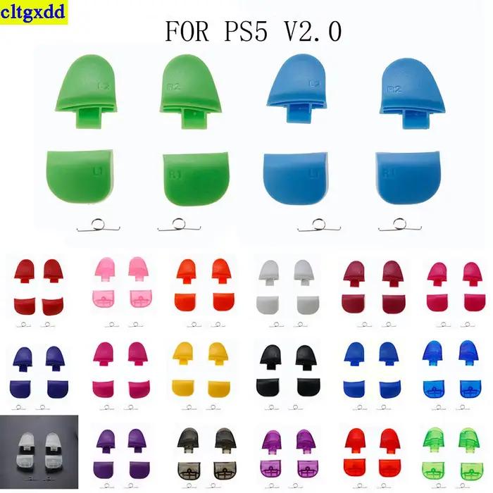Cltgxdd 1 ensemble pour PS5 V2.0 contrôleur BDM-020 bouton crossover ABXY D carte lecteur clé seins sous options